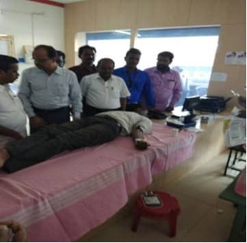 Blood donation camp image 1